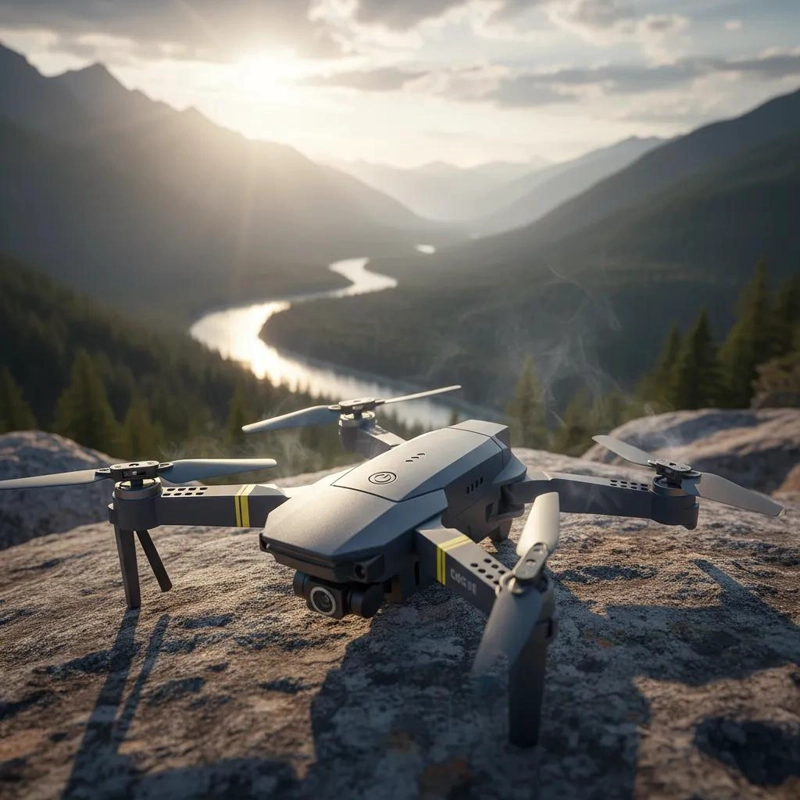 DRONE CON CAMARA HD 720P FPV 998PRO - 3