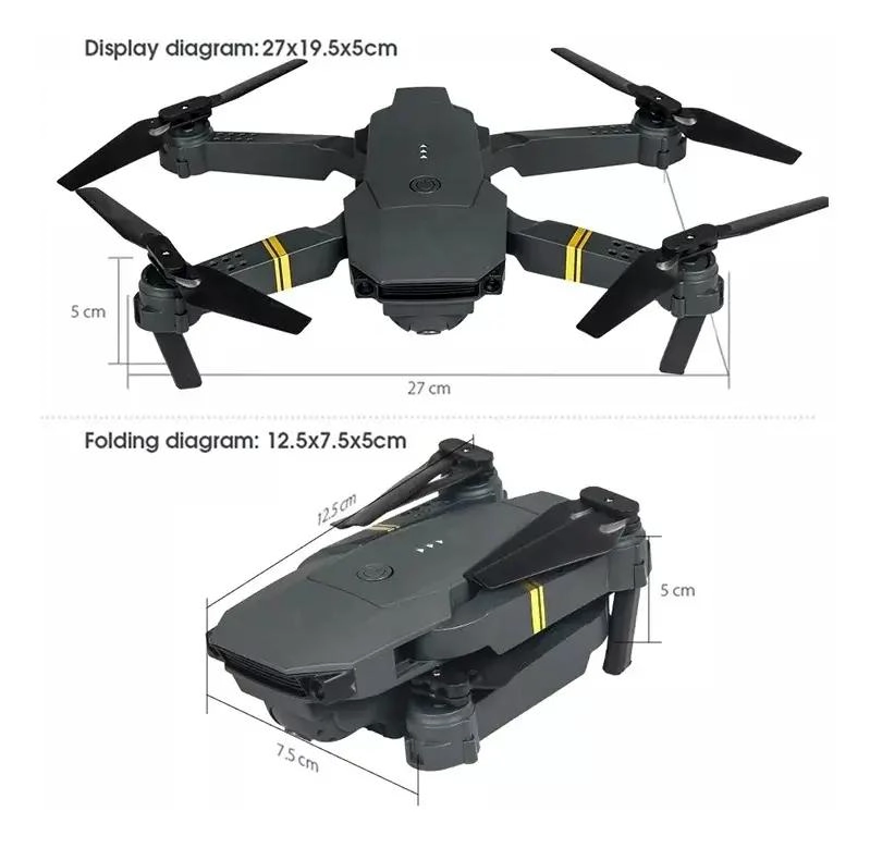 DRONE PROFESIONAL 4K CON DOBLE CAMARA Y WIFI FPV - 5