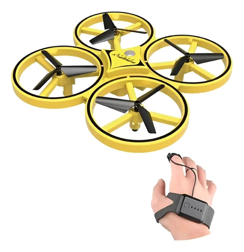 DRONE DE ILUMINACION CON RELOJ INTELIGENTE SIN CAMARA - 1
