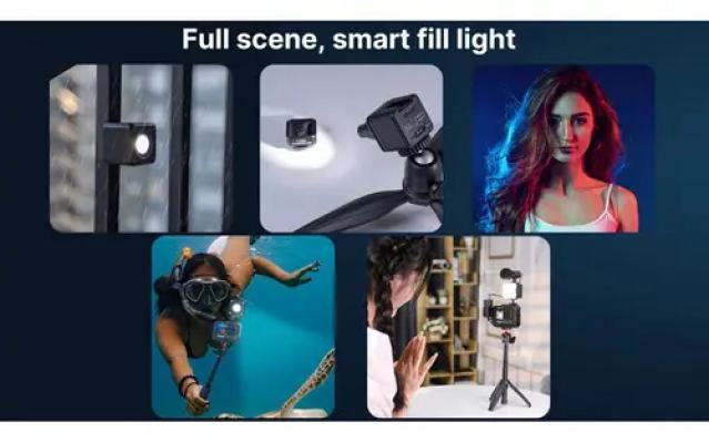 LAMPARA LED RESISTENTE AL AGUA CON ACCESORIOS - 5