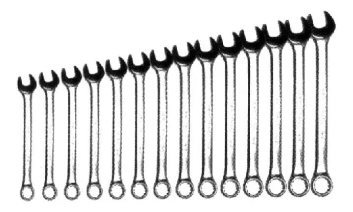 LLAVE P Y C CROSSMAN 10-32 MM 14 PIEZAS - 1