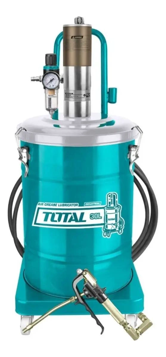 ENGRASADORA NEUMATICA 30L CAPACIDAD ALTA - 1