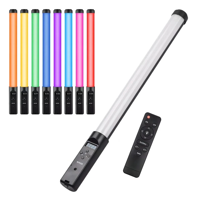 VARA LED RGB PARA FOTOGRAFIA CON CONTROL REMOTO - 1