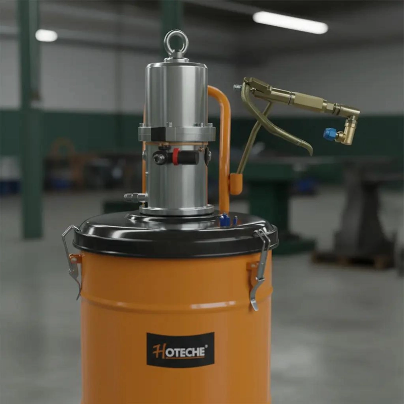 ENGRASADORA NEUMATICA 45L CAPACIDAD ALTA - 5