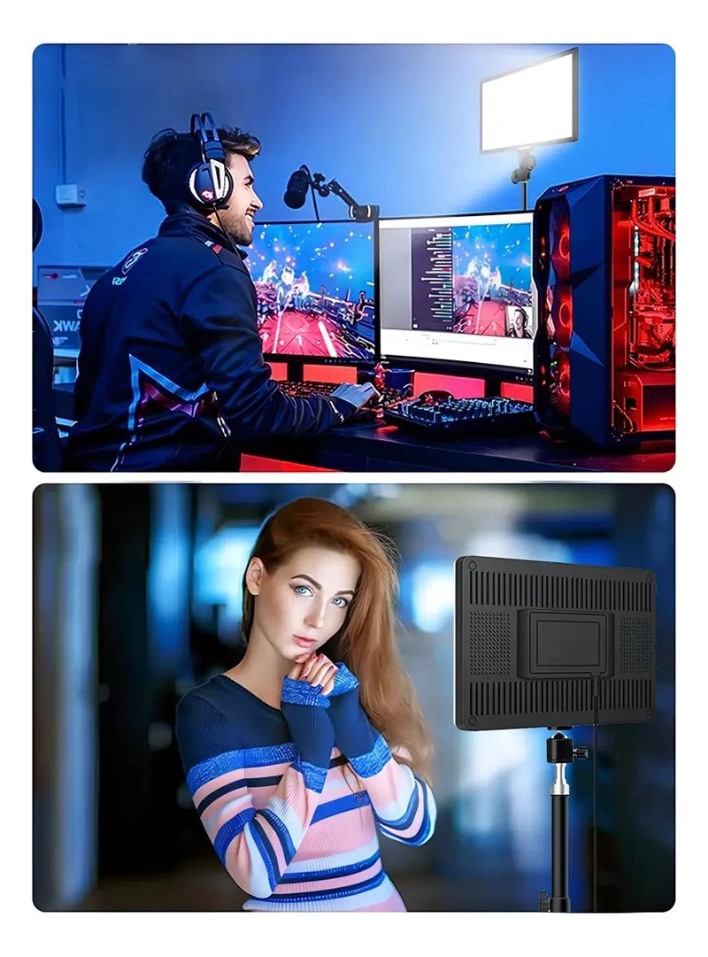 PANEL DE LUZ LED PROFESIONAL PARA FOTOGRAFIA CON CONTROL - 3