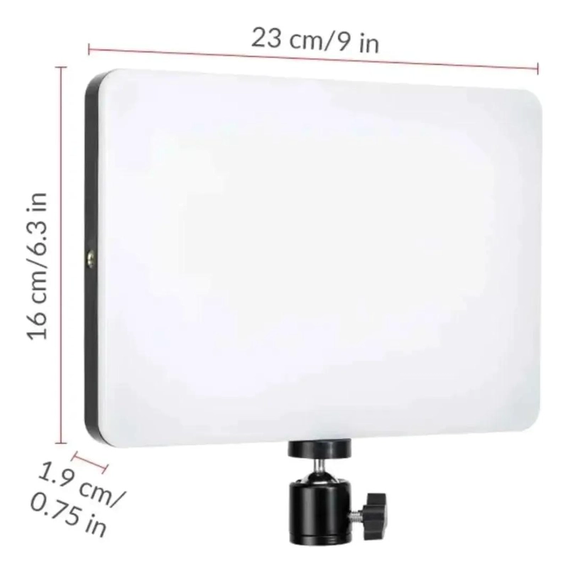 PANEL DE LUZ DE RELLENO PARA VIDEO Y FOTOGRAFIA PL-26 - 2