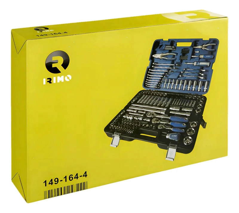 SET DE HERRAMIENTAS CAJA DE TUBOS 164 PIEZAS TIPO RACING - 5