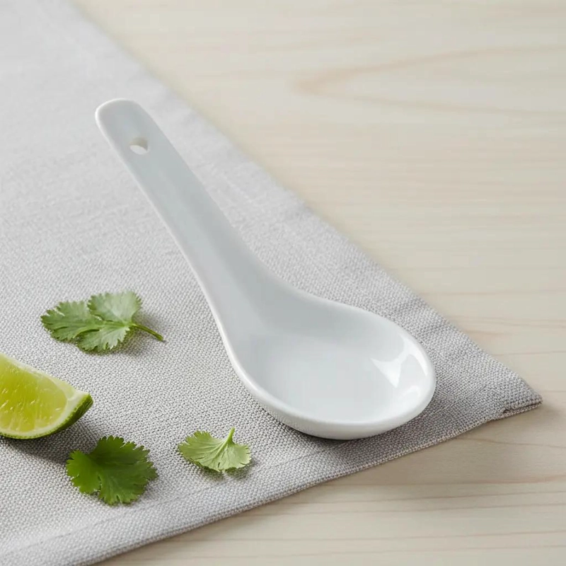 PACK 50 CUCHARAS DE CERAMICA PARA APERITIVOS Y COCTELES - 4