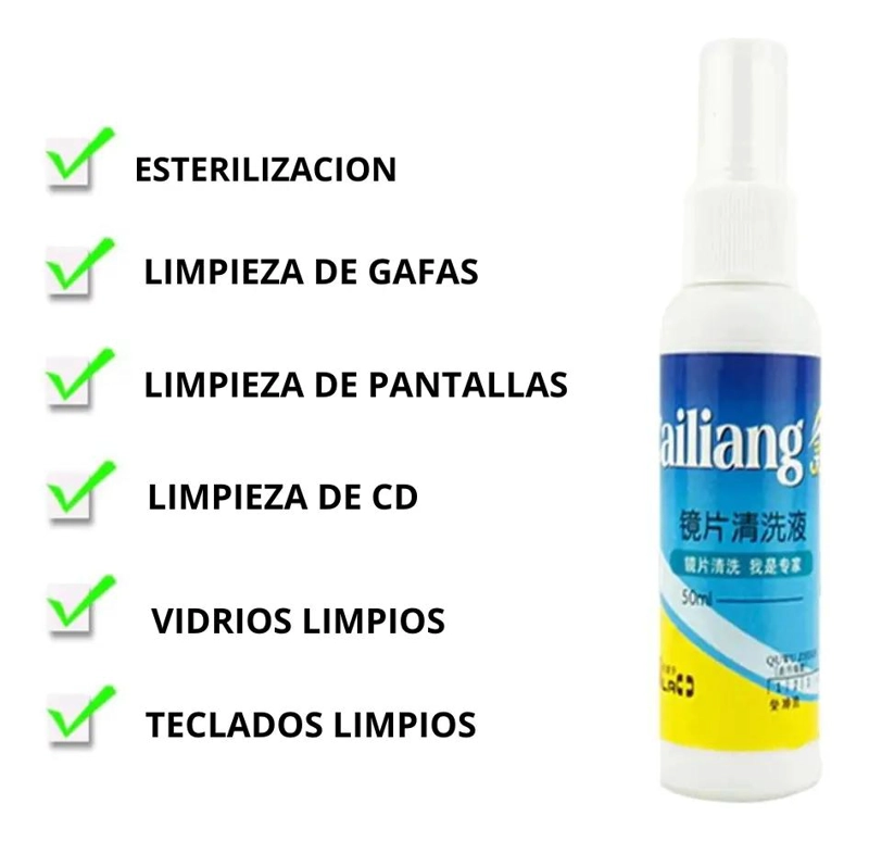 KIT COMPLETO DE LIMPIEZA PARA GAFAS Y LENTES - 4