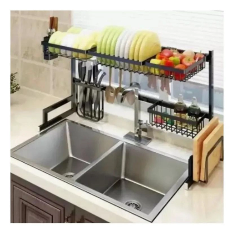RACK ESCURRIDOR DE PLATOS SECADOR DE LOZA 65 CM - 2