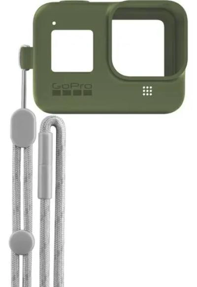 FUNDA SILICONA VERDE MILITAR PARA GOPRO HERO 8 BLACK - 2