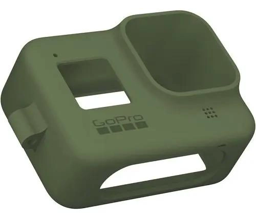 FUNDA SILICONA VERDE MILITAR PARA GOPRO HERO 8 BLACK - 5