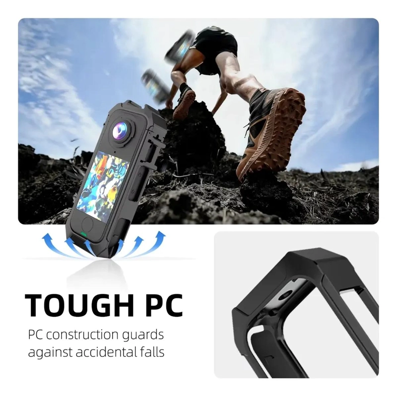 CARCASA CON SOPORTE TRIPODE PARA INSTA360 X4 AIR - 5