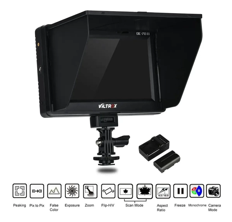 MONITOR DE CAMARA 7 PULGADAS 4K - 2