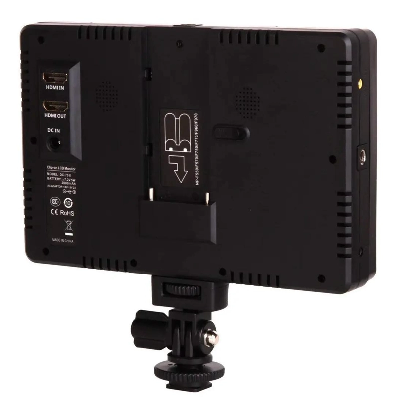 MONITOR DE CAMARA 7 PULGADAS 4K - 4