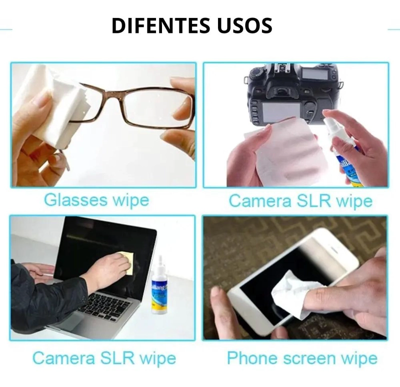 KIT COMPLETO DE LIMPIEZA PARA GAFAS Y LENTES - 3