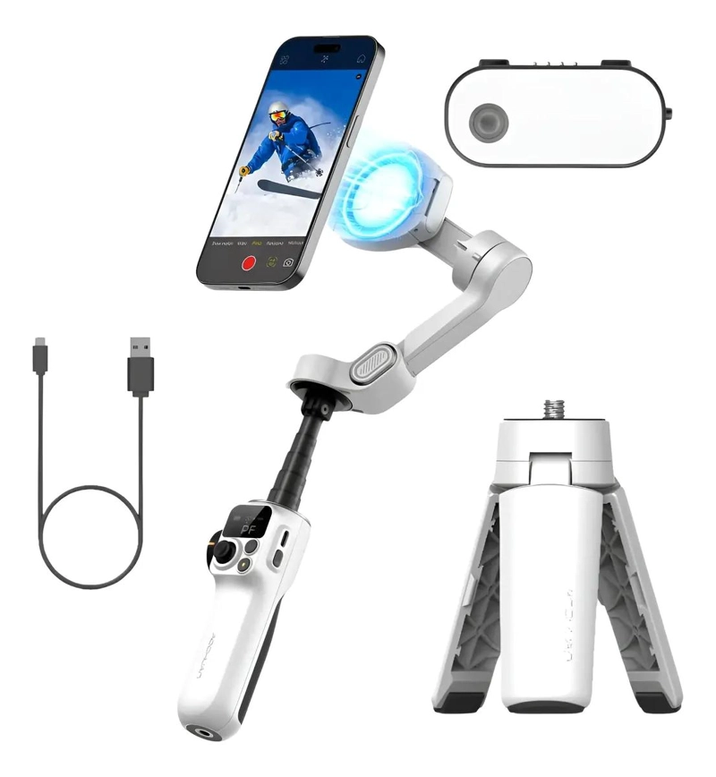 ESTABILIZADOR GIMBAL PROFESIONAL PARA TELE FONO CON MAGSAF - 3