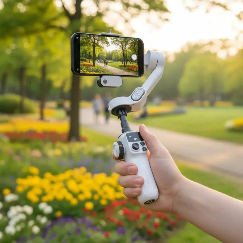 ESTABILIZADOR GIMBAL PROFESIONAL PARA TELE FONO CON MAGSAF - 4