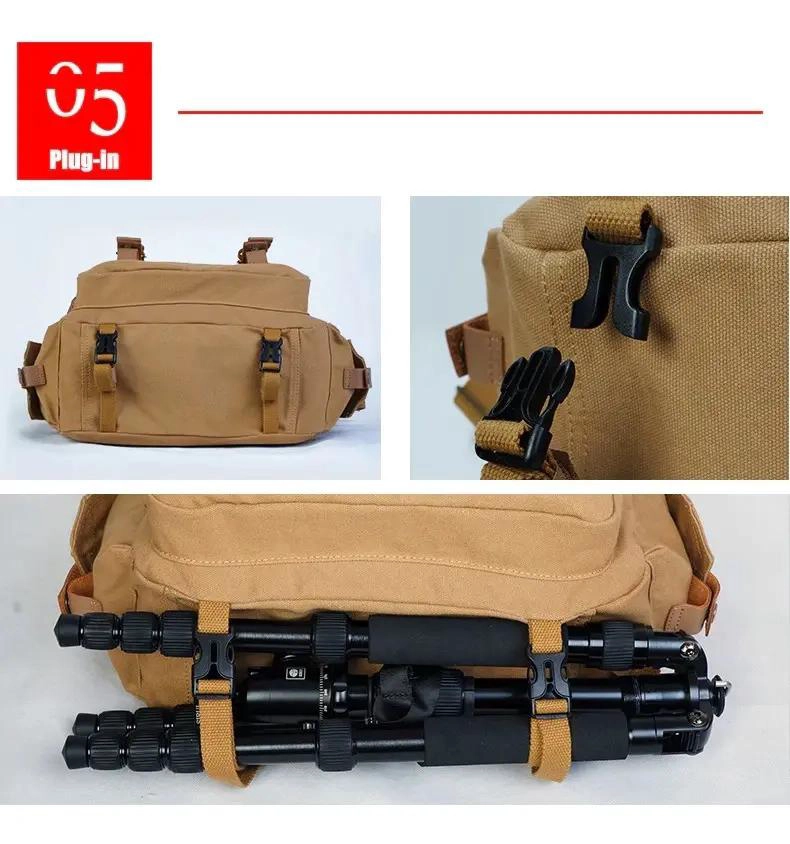 BOLSO MOCHILA PARA CAMARA FOTOGRAFICA CON FUNDA - 3