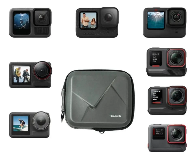 FUNDA PROTECTORA NEGRA PARA GOPRO MINI 9 A 13 - 5