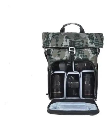 MOCHILA MILITAR PARA FOTOGRAFIA CON COMPARTIMENTOS - 2