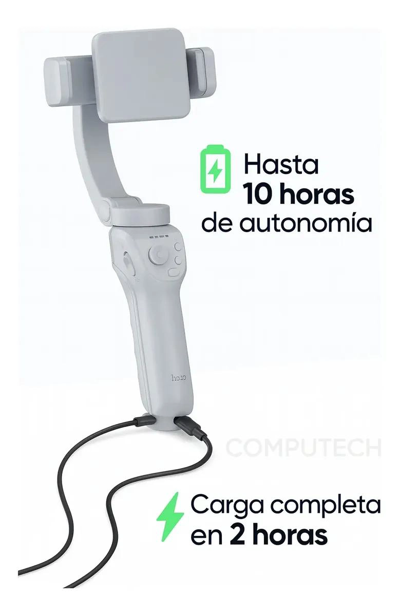 GIMBAL ESTABILIZADOR 3 EJES CON TRIPODE Y BLUETOOTH - 3
