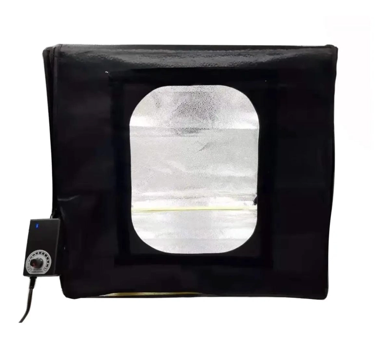 ESTUDIO FOTOGRAFICO PORTABLE 80X80 CM CON LUZ LED Y REGUL - 4