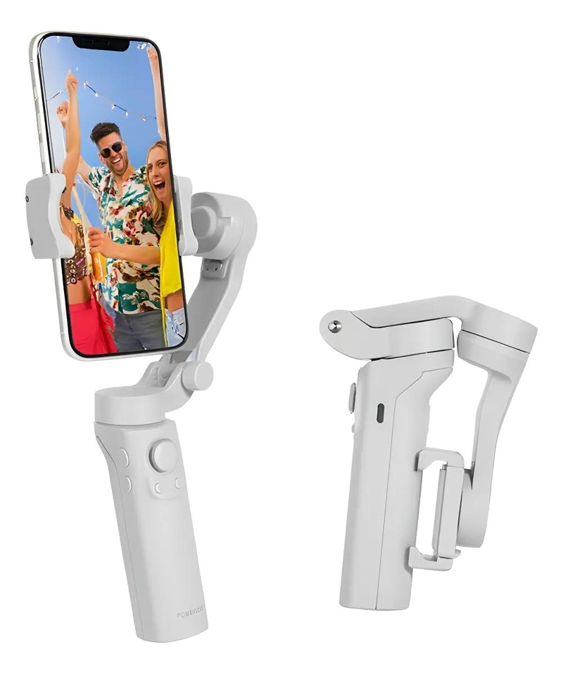GIMBAL ESTABILIZADOR 3 EJES PARA CELULAR CON TRIPODE - 1