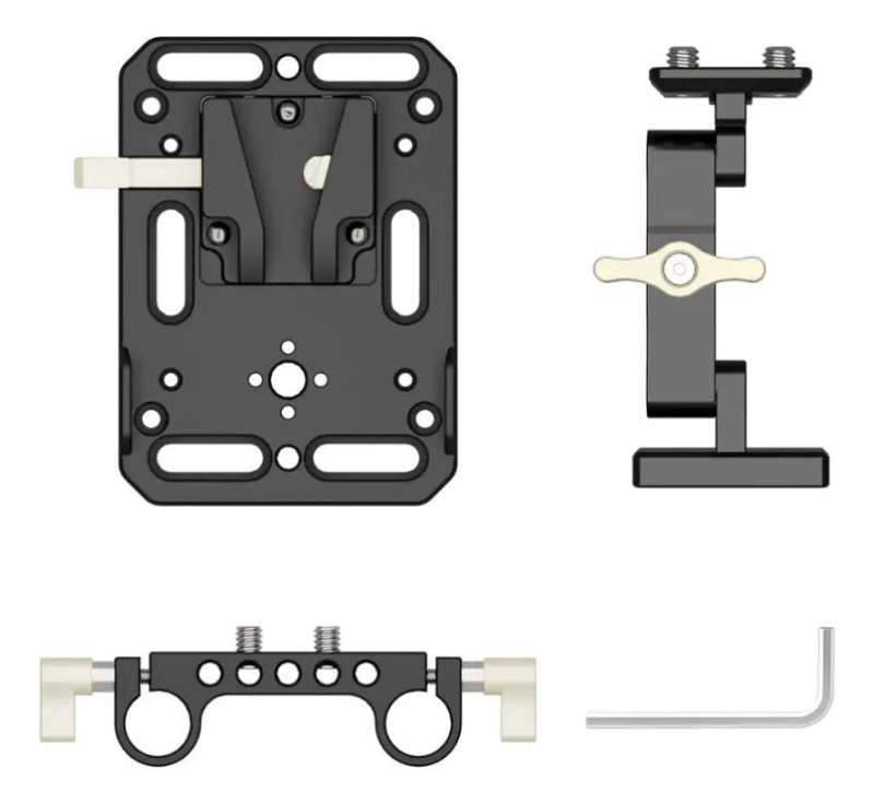 PLACA DE MONTAJE V-MOUNT PARA KIT VR - 4
