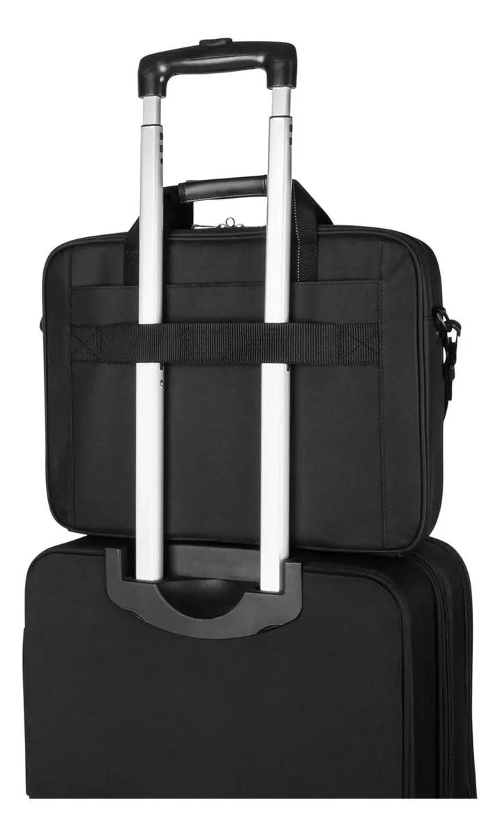 BOLSO CLASICO SLIM PARA LAPTOP 15,6 PULGADAS NEGRO - 5