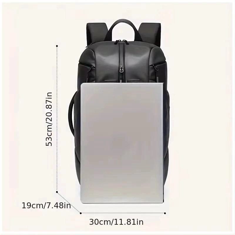 MOCHILA URBANA IMPERMEABLE 40L CON COMPARTIMENTO PARA LAP - 2