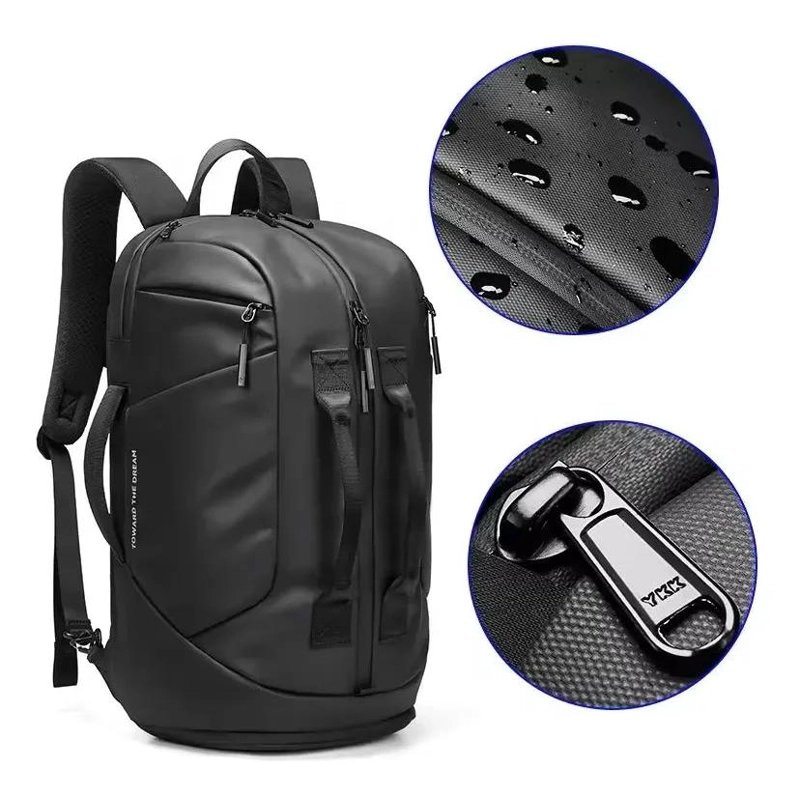 MOCHILA URBANA IMPERMEABLE 40L CON COMPARTIMENTO PARA LAP - 5