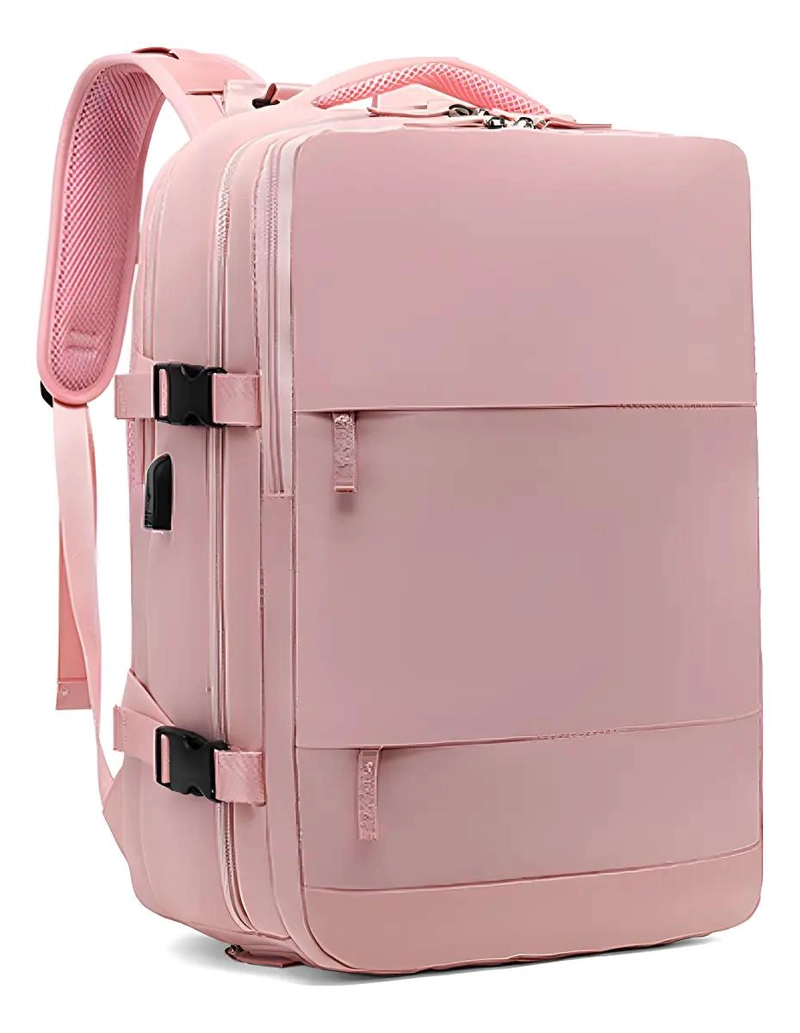 MOCHILA DE VIAJE EXPANDIBLE CON PUERTO USB PARA CABINA - 1