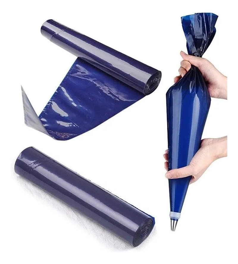 MANGAS PASTELERAS DESECHABLES GRUESAS 52 CM 50 UNIDADES - 1