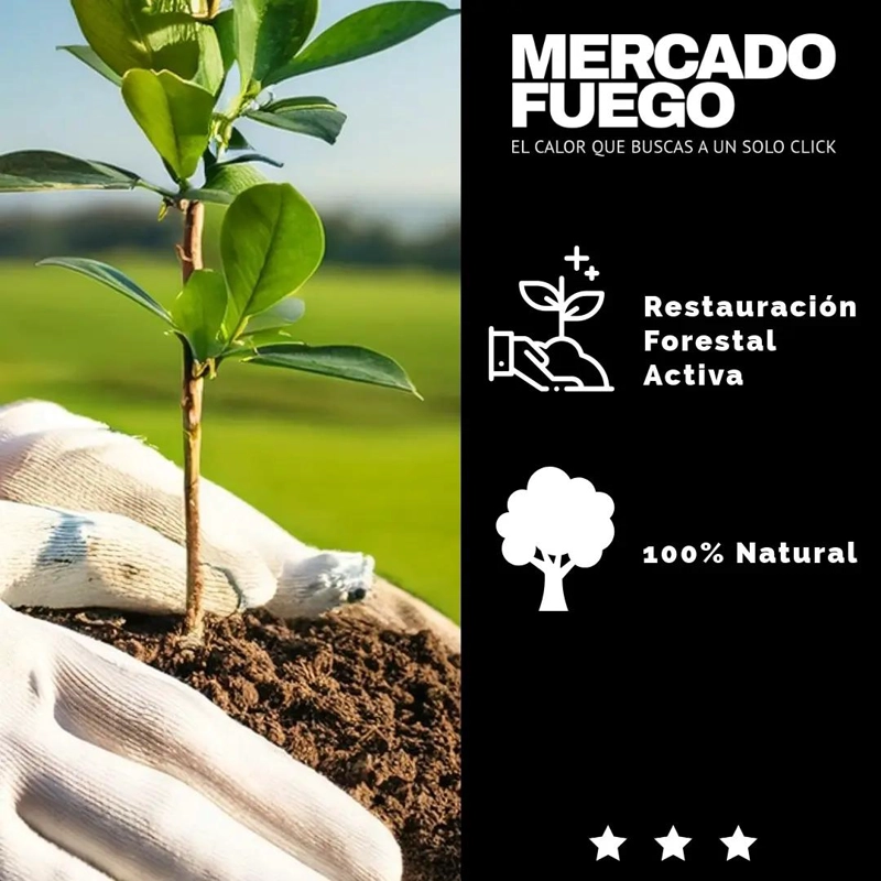 CARBON QUEBRACHO BLANCO PREMIUM SACO 15 KG - 5