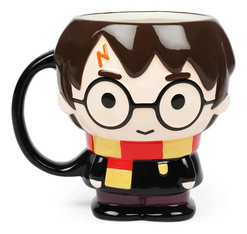 TAZON DE CERAMICA 3D CON DISEÑO KAWAII DE PERSONAJE - 1