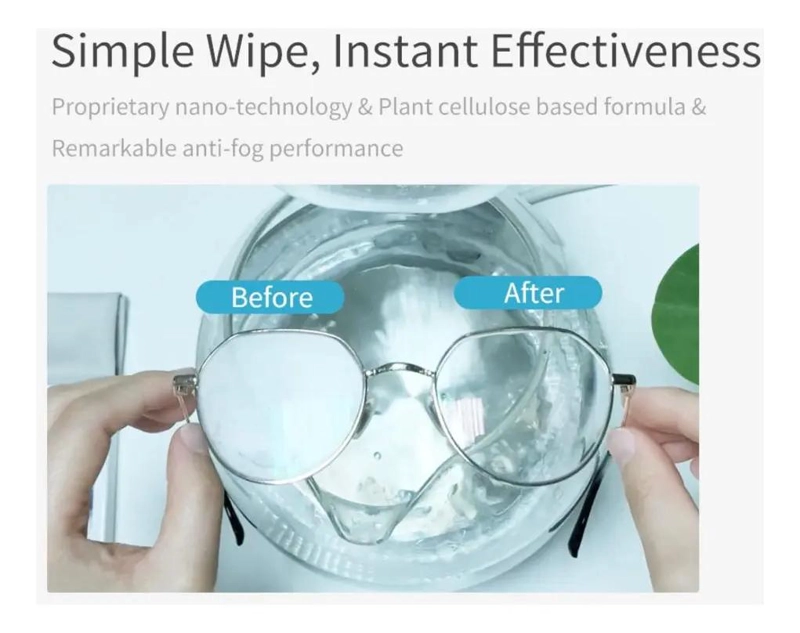 PACK DE PAÑOS ANTIEMPAÑANTES PARA LENTES - 3