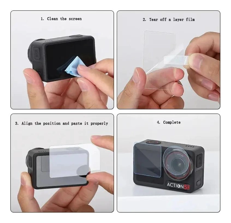 KIT PROTECTOR PARA CAMARA DE ACCION OSMO ACTION 5 PRO - 4