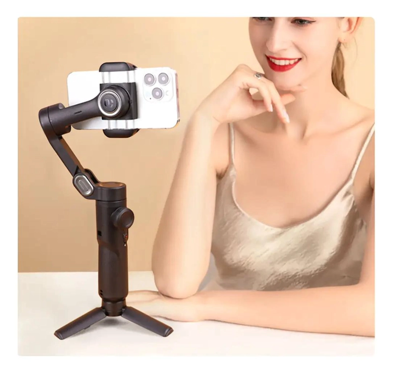 ESTABILIZADOR GIMBAL DE 3 EJES PROFESIONAL NEGRO - 2