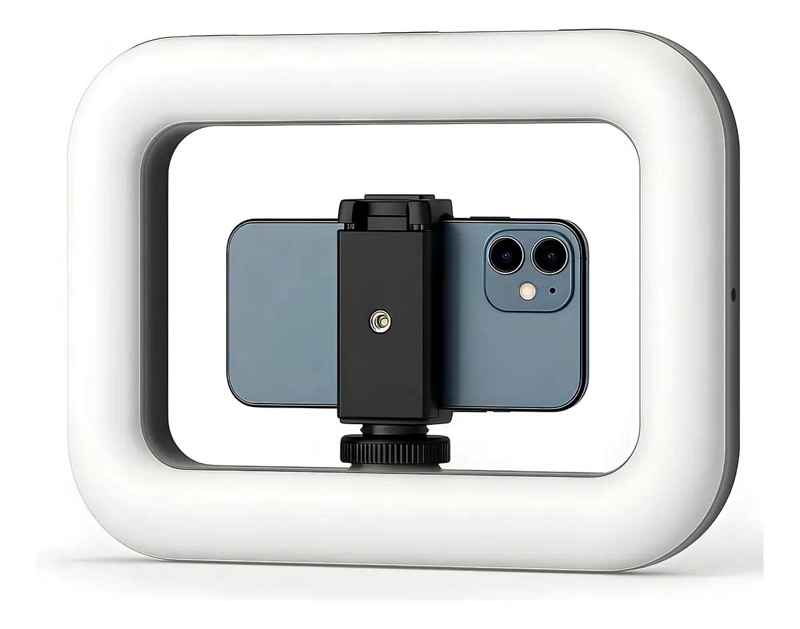 ESTABILIZADOR PORTATIL PARA CELULAR Y CAMARA CON LUZ LED - 2