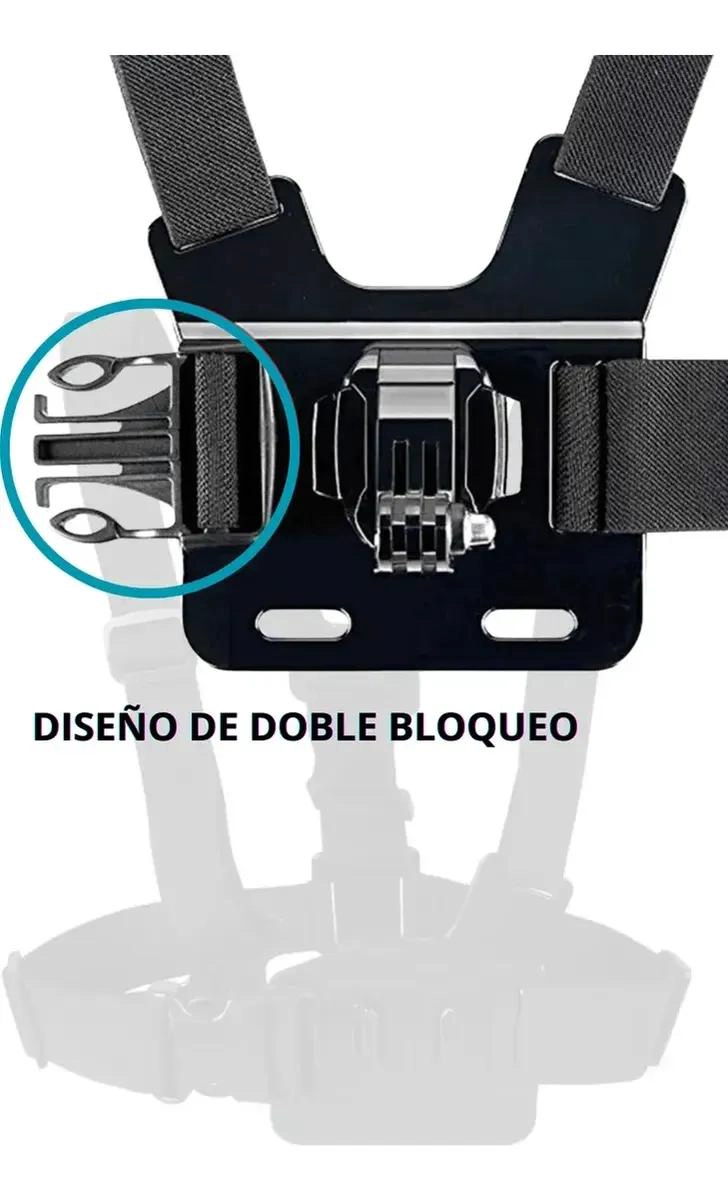 ARNE S DE PECHO AJUSTABLE PARA CAMARA DEPORTIVA - 4