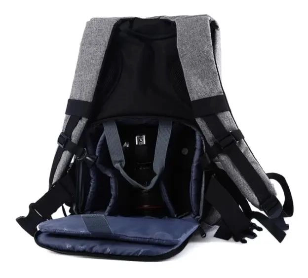 MOCHILA PARA FOTOGRAFIA CON COMPARTIMENTOS ACOLCHADOS - 3