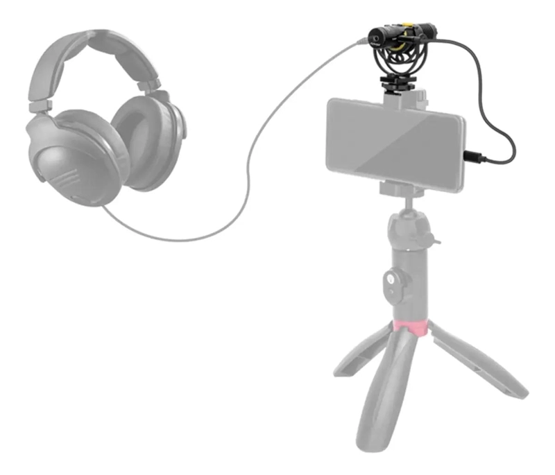 MICROFONO SHOTGUN CONDENSADOR CARDIOIDE USB-C MINBO M1 - 5