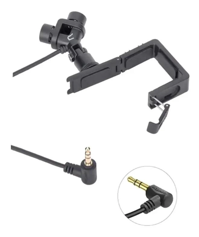 MICROFONO COMPACTO CON SOPORTE CUADRADO PARA OSMO POCKET - 3