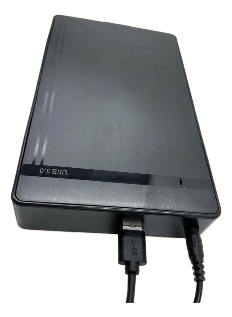 ESTUCHE PARA DISCO DURO SATA USB 3.0 HDD SSD - 1