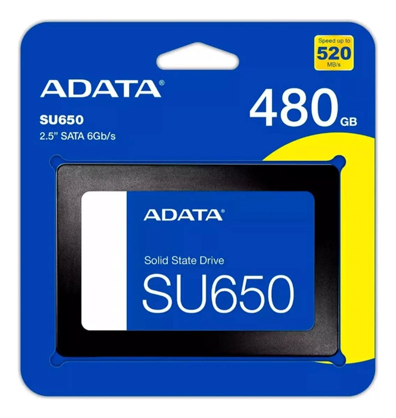 SSD 480GB SATA NAND 3D COLOR NEGRO - 1