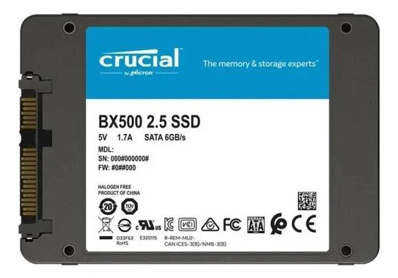DISCO SSD INTERNO 240GB NEGRO - 5