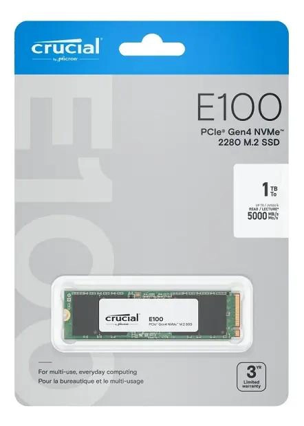 UNIDAD DE ESTADO SOLIDO SSD M.2 1TB NVME PCIE 4.0 - 1