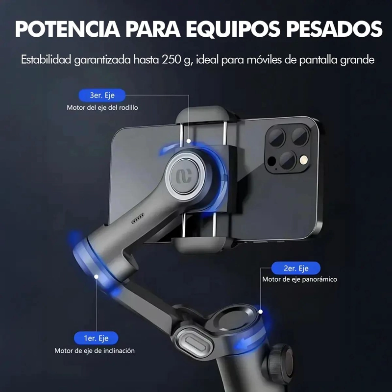 GIMBAL ESTABILIZADOR DE IMAGEN PARA SMARTPHONE - 4