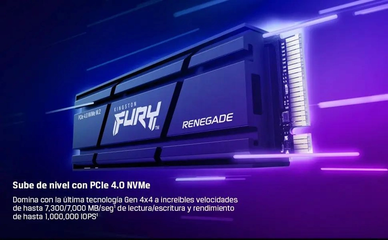 UNIDAD SSD M.2 NVME 2TB CON DISIPADOR PARA PS5 - 5